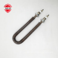 Resistance u shaped heat exchange finned tubular heater heating element